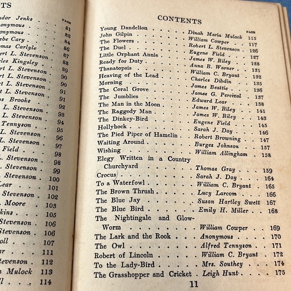 Vintage 1918 Junior Classics Young Folks Shelf Of Books Poems Guide And Indexes - Picture 11 of 16